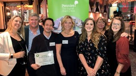 Medivet team with award