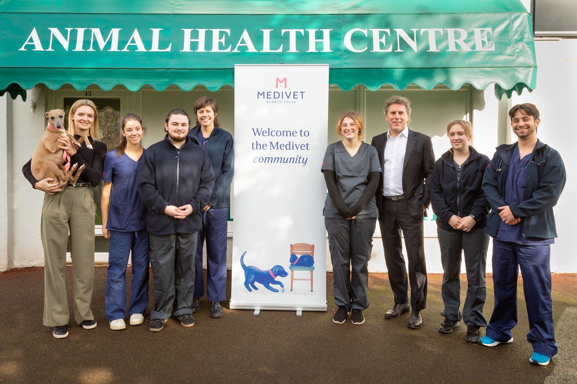 Medivet Announces Acquisition of Torquay based Animal Health Centre